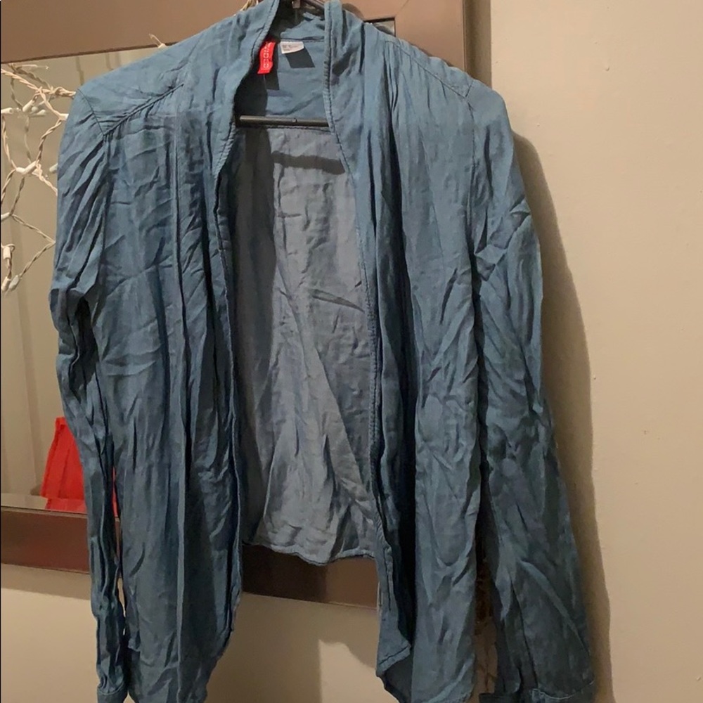 H&M water falls shirt